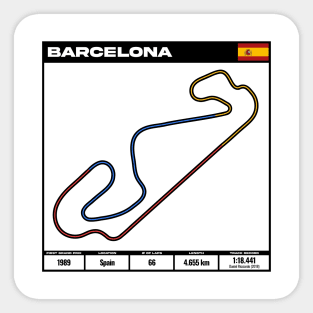 formula one circuit barcelona - formula one track - formula 1 track T-Shirt Hoodie Sticker